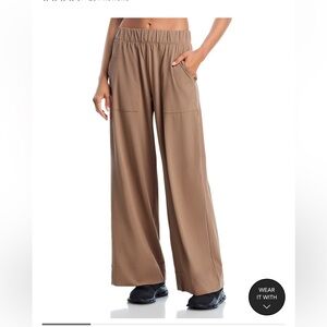 Beyond Yoga Easy Wide Leg Pant 31 inch in Khaki- Size Medium